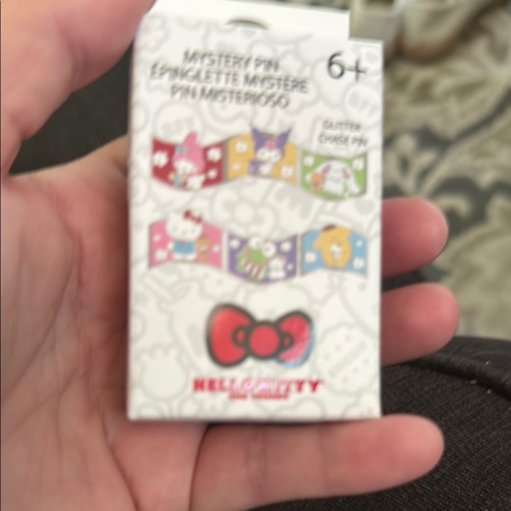Hello Kitty Red Watch with Iconic Bow Design pin